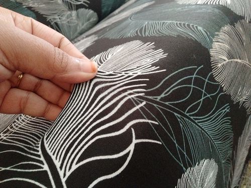Customer photo review of 50% SALE - Elastic Couch Cover