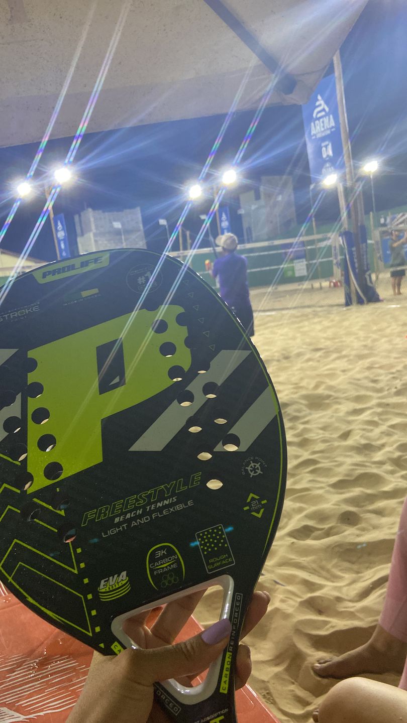 Customer photo review of Raquete Beach Tennis Freestyle