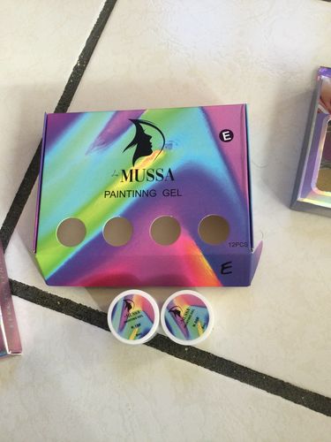 Customer photo review of Gel Gama Painting E 12 pzas MUSSA
