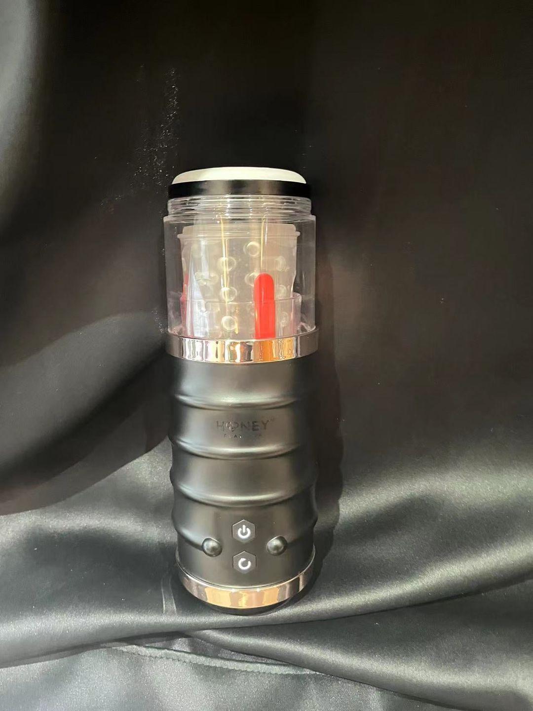 Customer photo review of WARRIOR Auto Thrusting Stroker Automatic Male Masturbator