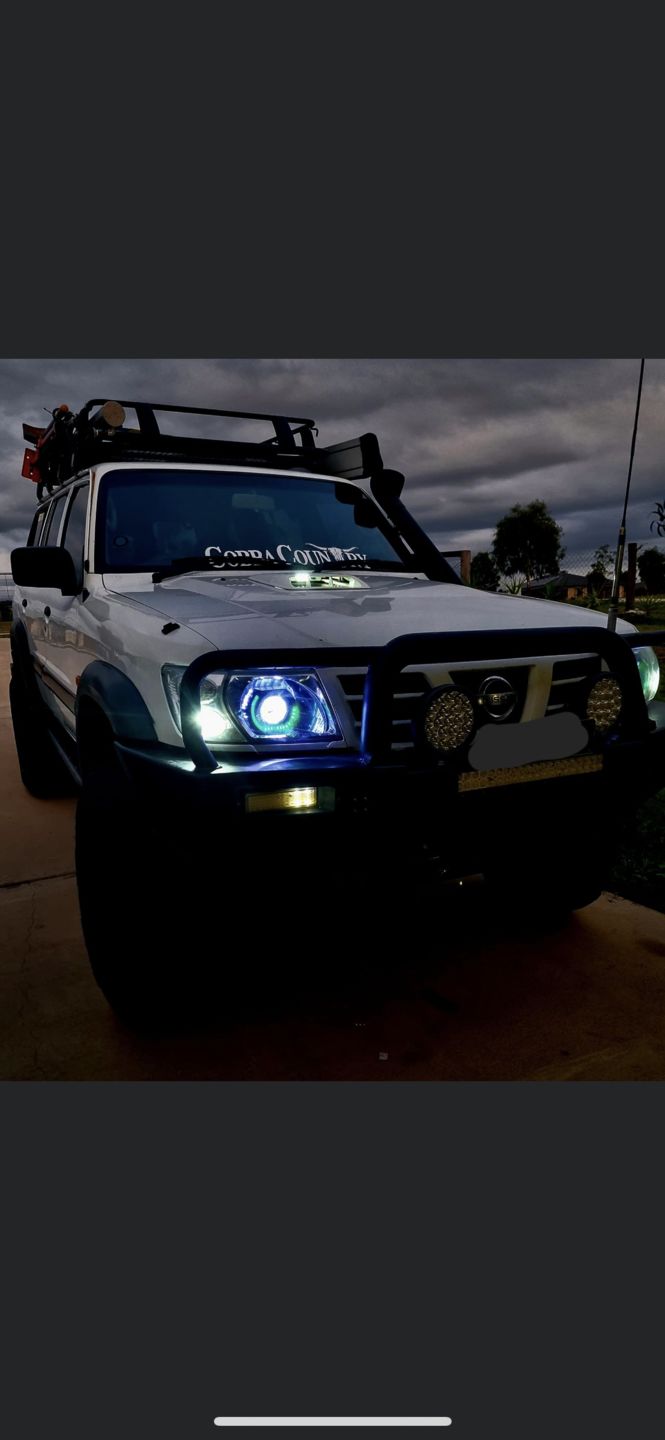 Customer photo review of DIY PROJECTOR RETROFIT KIT (Hawk Eye 3.0")
