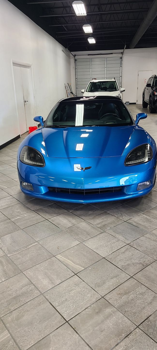 Customer photo review of Corvette C6 Base Extended Front Splitter Lip | ZR1 Conversion Package