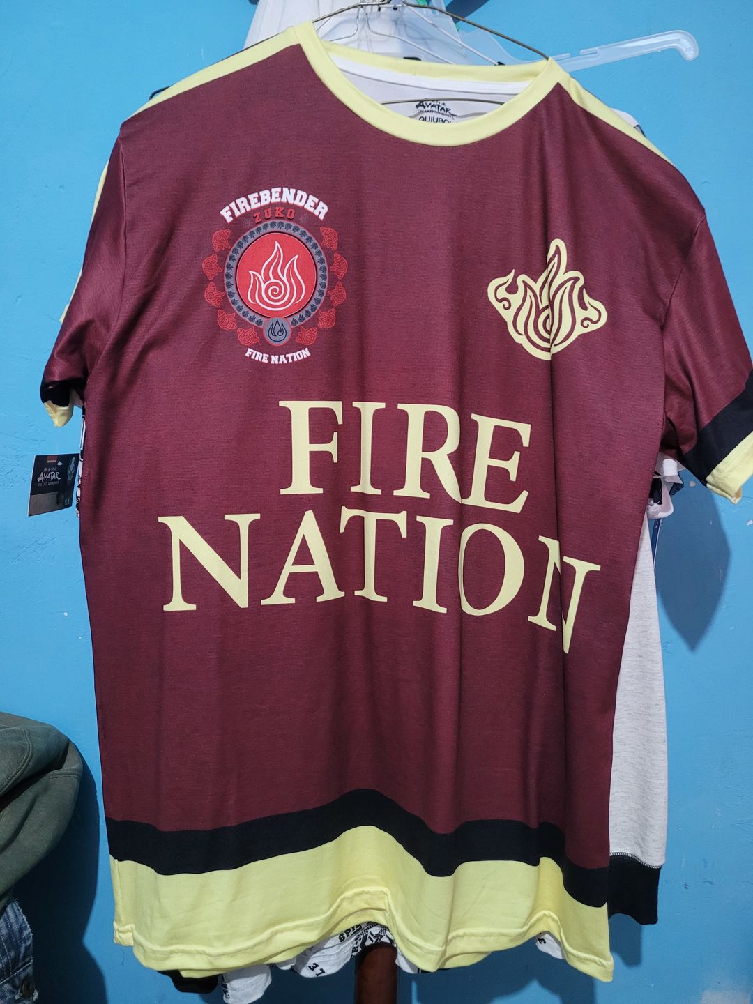 Customer photo review of Playera Pijama Avatar Firebender