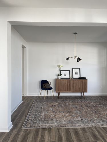 Customer photo review of Sansa Machine Washable Rug