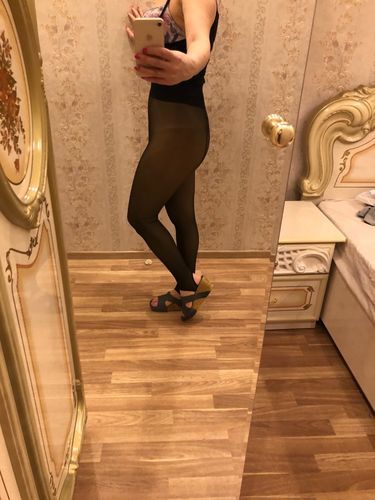Customer photo review of Collants d'hiver en laine polaire