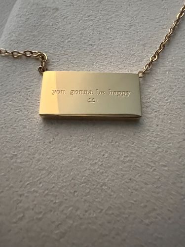 Customer photo review of BTS 00:00 Necklace