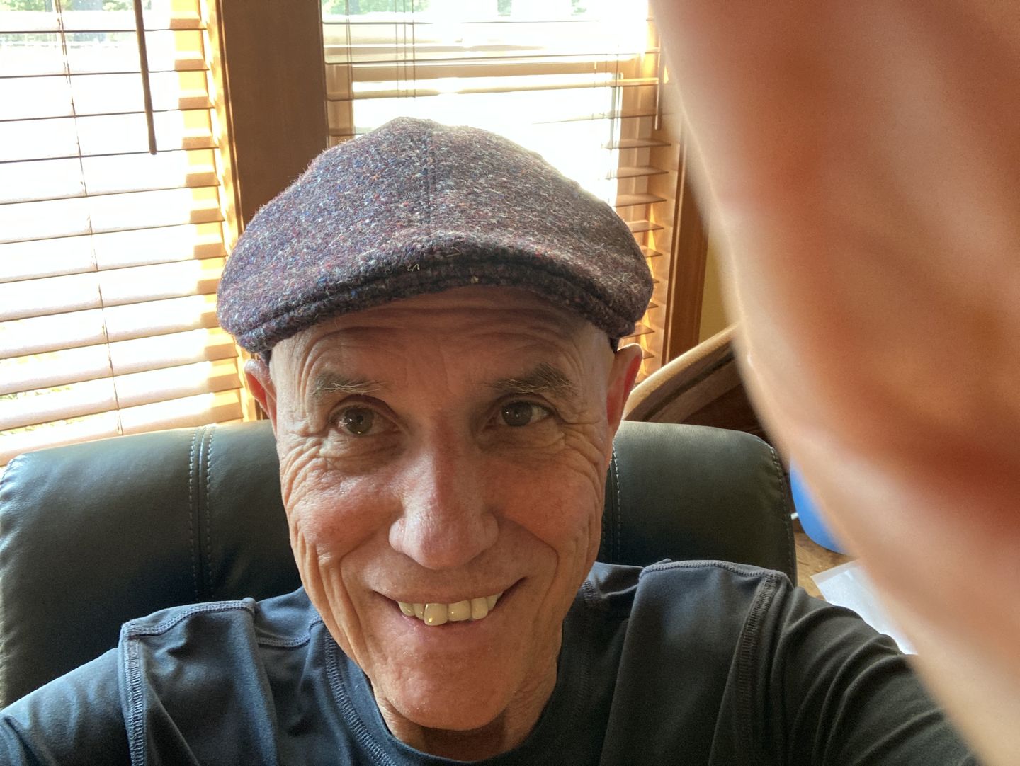 Customer photo review of Erin Cap Tweed