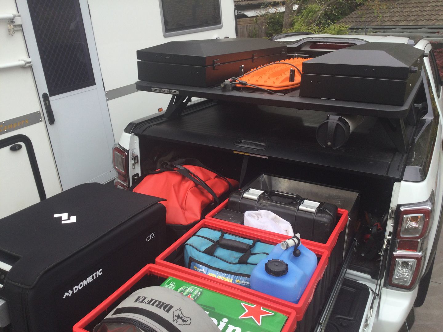 Customer photo review of Carry Bag To Suit the Weber Baby Q1000, Q1200 Q100