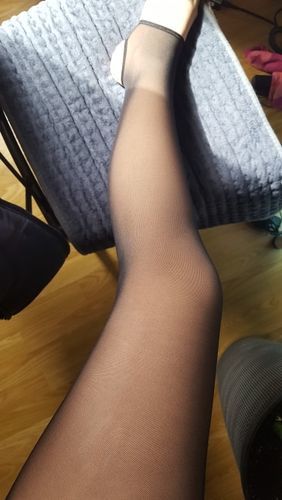 Customer photo review of Collants d'hiver en laine polaire