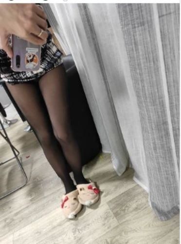 Customer photo review of Collants d'hiver en laine polaire