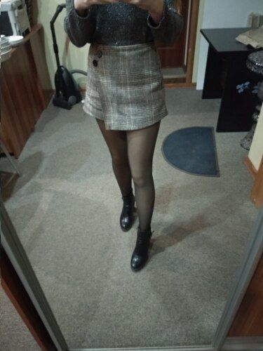 Customer photo review of Collants d'hiver en laine polaire