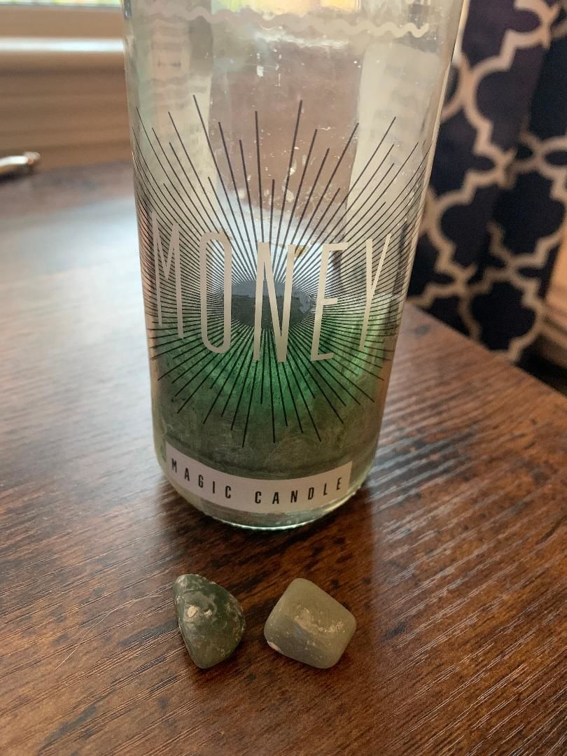 Customer photo review of Money Magic Candle