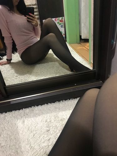 Customer photo review of Collants d'hiver en laine polaire