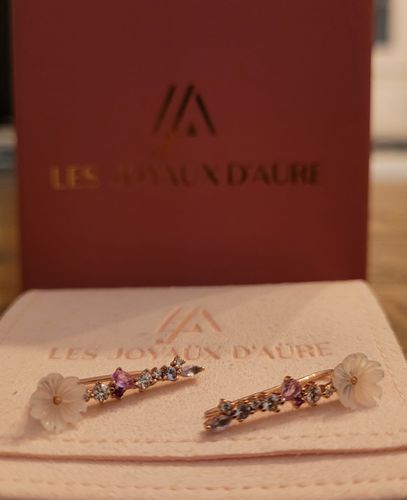 Customer photo review of Boucle d'oreille grimpante Maëline