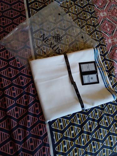 Customer photo review of Crown Fine Quality Wash and Wear ( Unstitched ) Delicate White