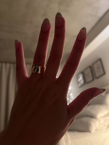 Customer photo review of Bague Lisbon - Vermeil