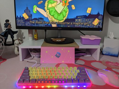 Customer photo review of Magical Girl K1 Pro - Keyboard