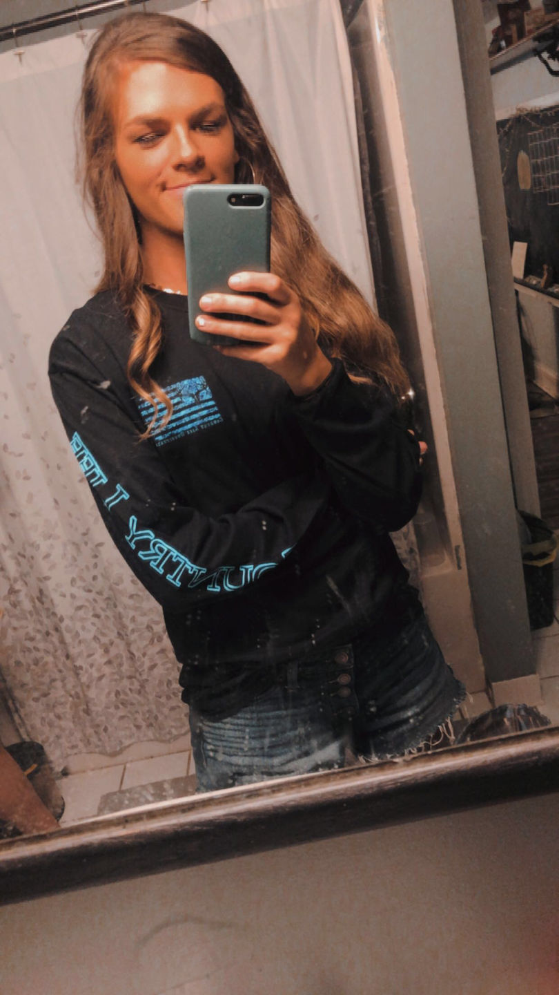 Customer photo review of Blue Camo Flag - Black