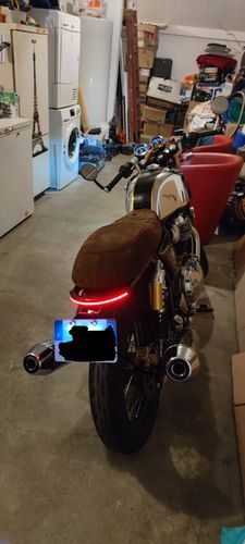Customer photo review of Feu arrière GORT V2 avec clignotants intégrés