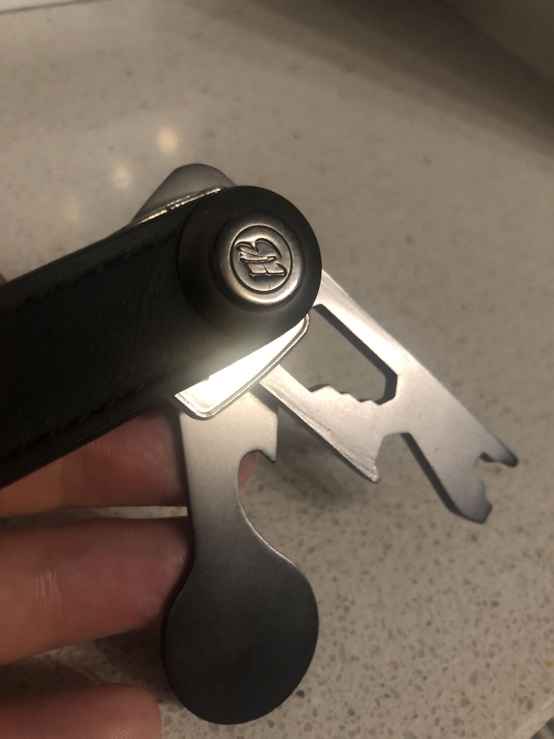 Customer photo review of Essentialbag© Infinity Keyholder mit 2 Multi-Tools