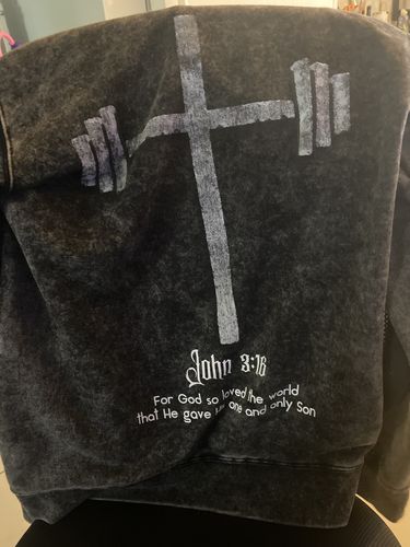 Customer photo review of Redeemed Hoodie