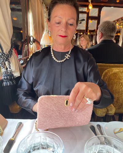 Customer photo review of Ana Baroque Pearl Earrings