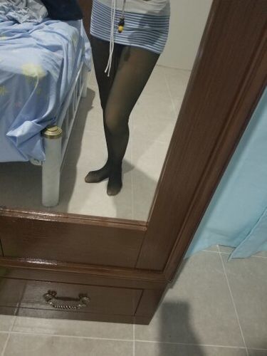 Customer photo review of Collants d'hiver en laine polaire