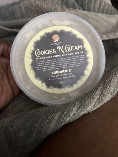 Customer photo review of Scented Body Butter