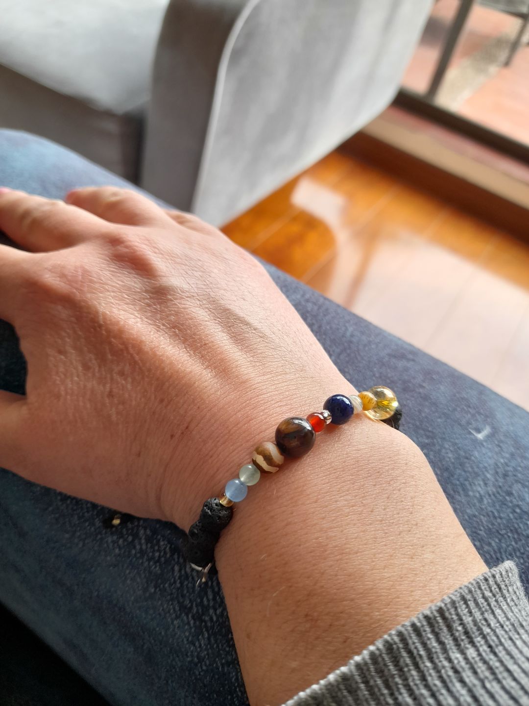 Customer photo review of Pulsera Sistema Solar 🚀