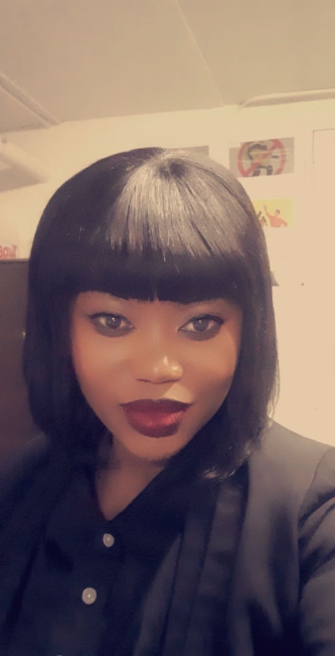 Customer photo review of Brazilian Fringe Bob - 8"