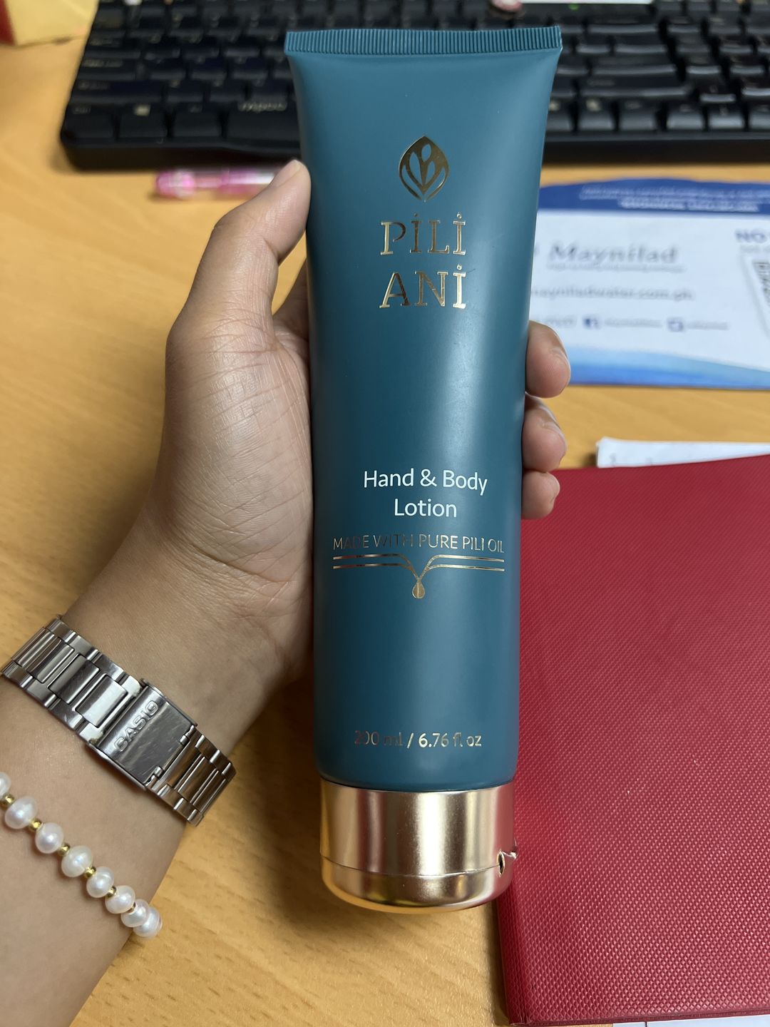Customer photo review of Classic Lotion