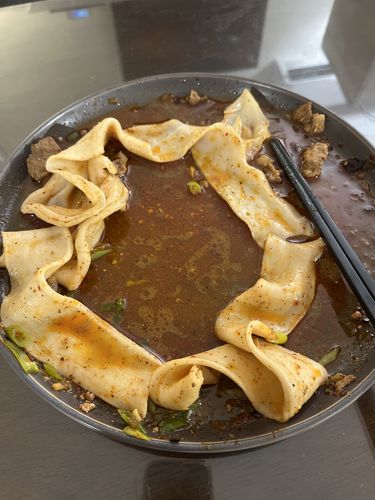 Customer photo review of [N3] Mt. Qi Pork Hand-Ripped Noodles Meal Kit (4 Servings)