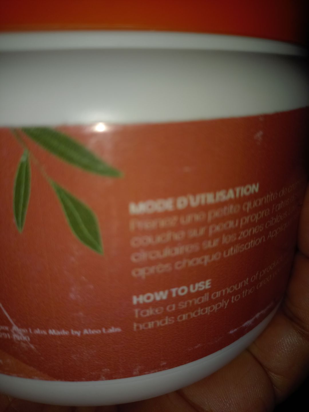 Customer photo review of Gel Liporéducteur™