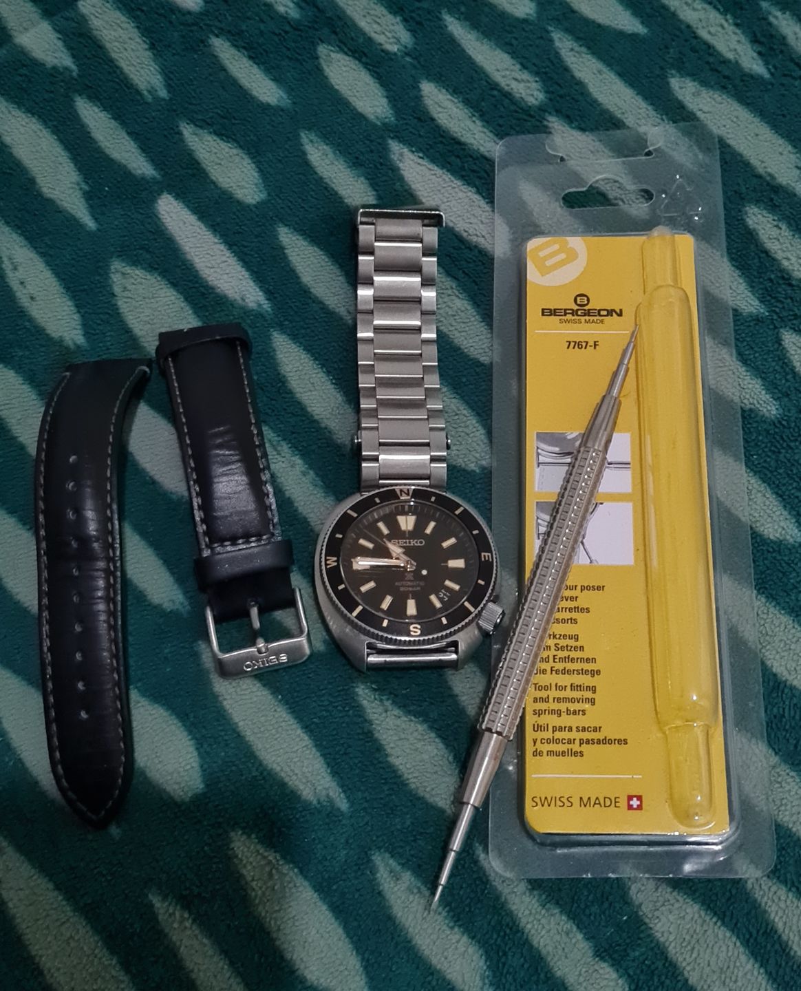 Customer photo review of Cambiacorreas Bergeon 7767-F Spring Bar Tool Swiss Made