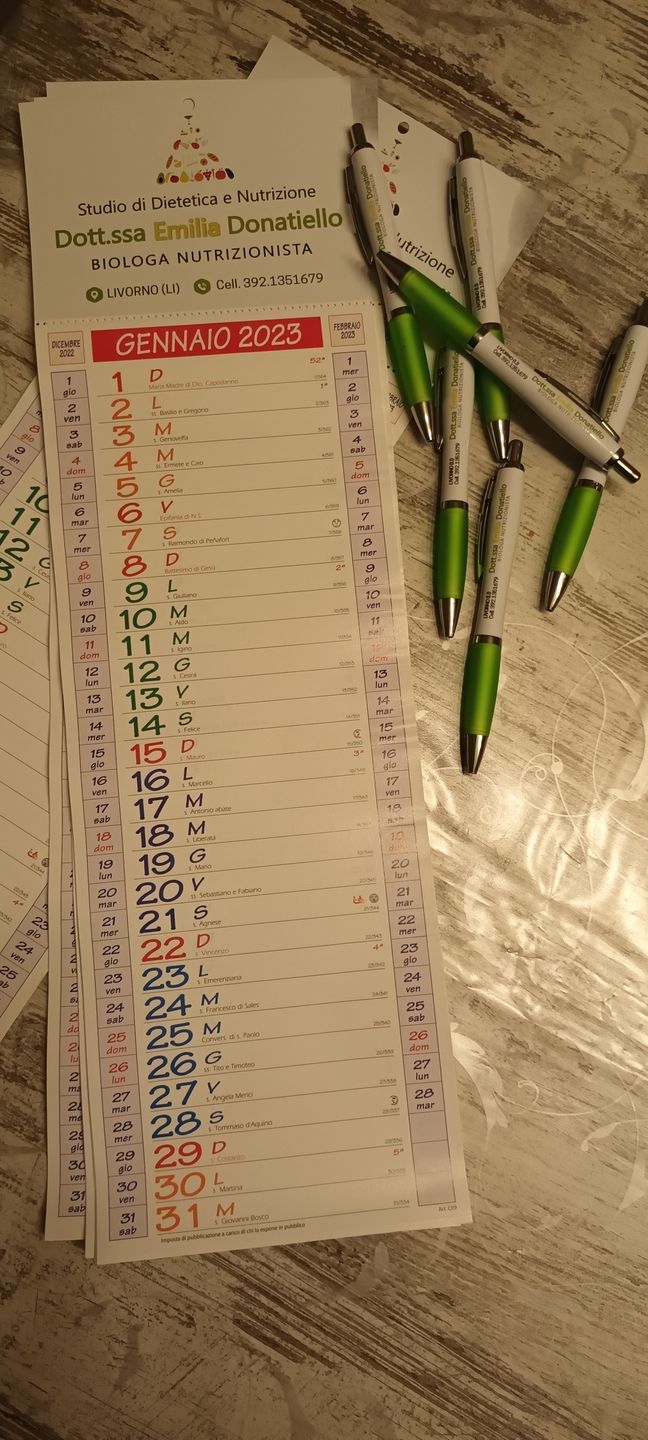 Customer photo review of Calendari Slim + Penne