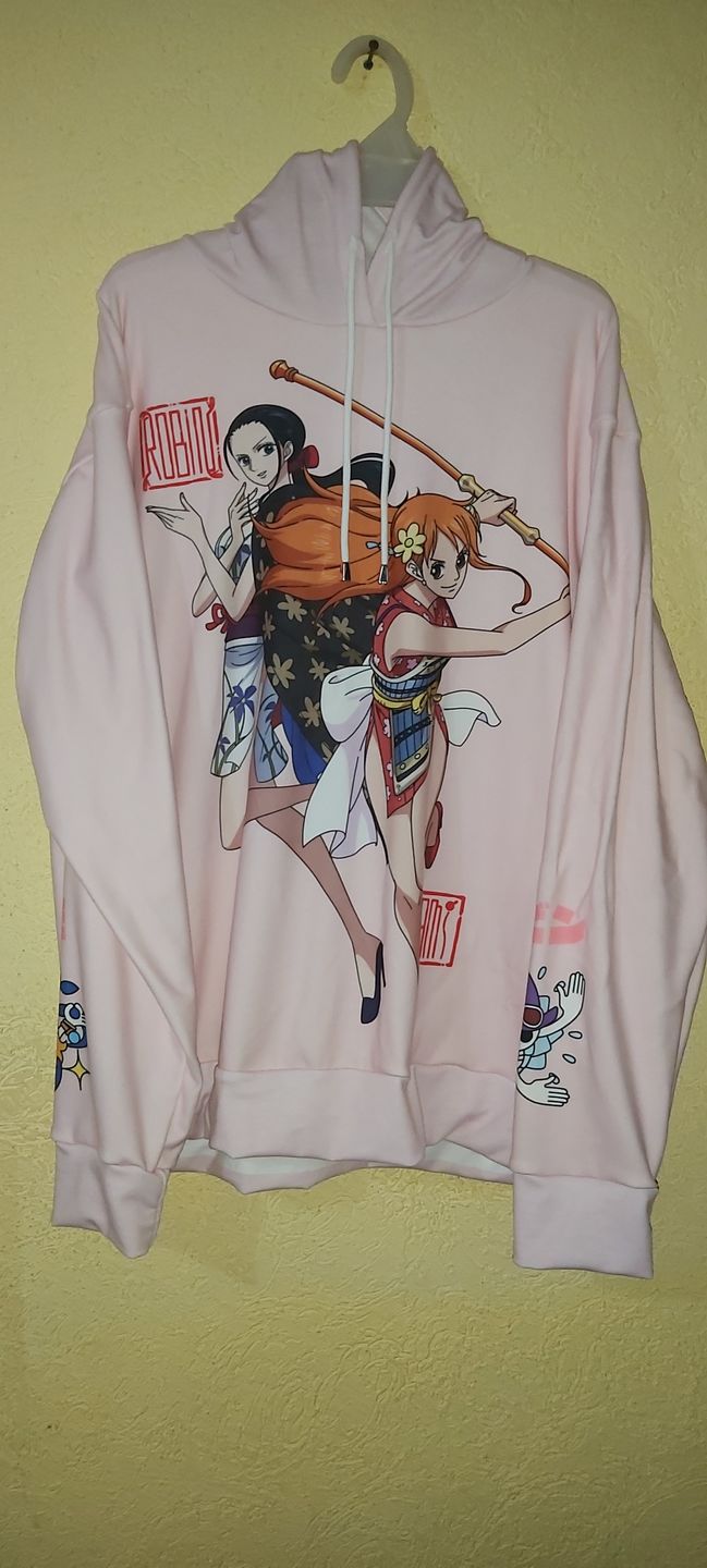 Customer photo review of Sudadera One Piece Mugiwaras Nami y Robin