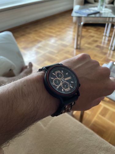 Customer photo review of Wood o'clock - Abenddämmerung