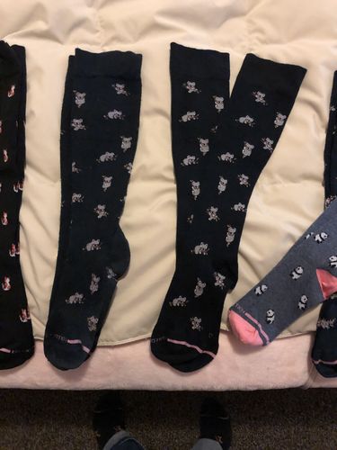 Customer photo review of Koala | Knee-High Compression Socks For Women