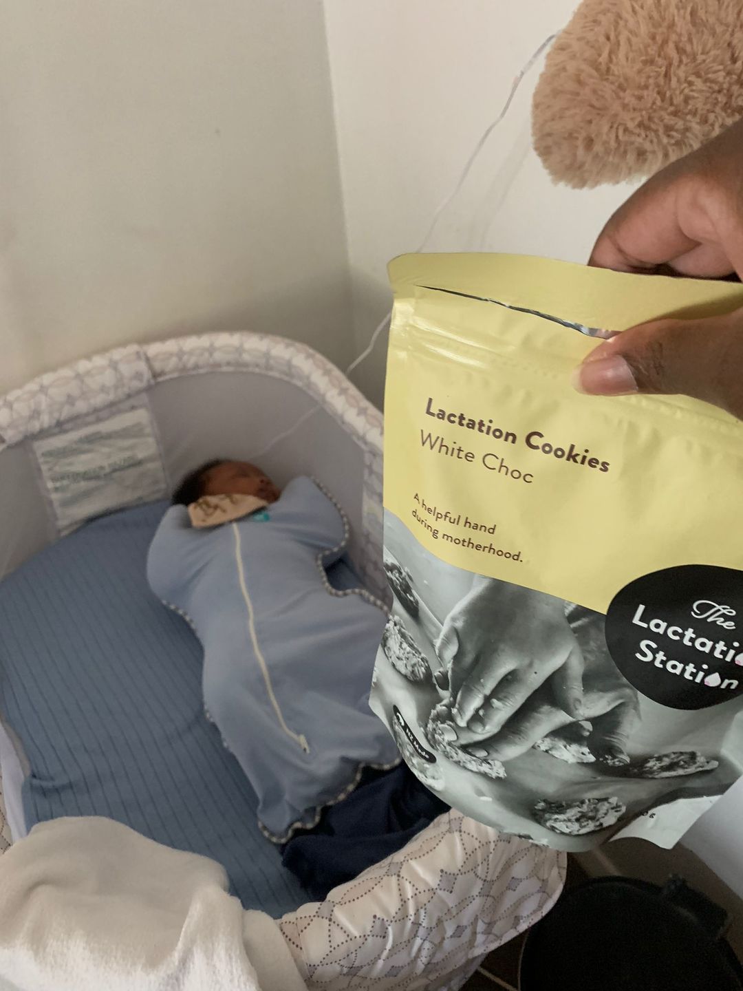 Customer photo review of White Choc Lactation Cookies