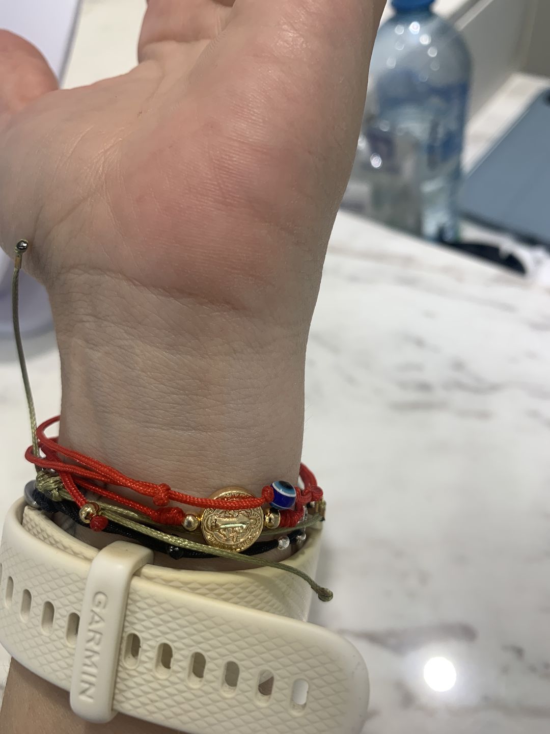 Customer photo review of Pulsera San Benito