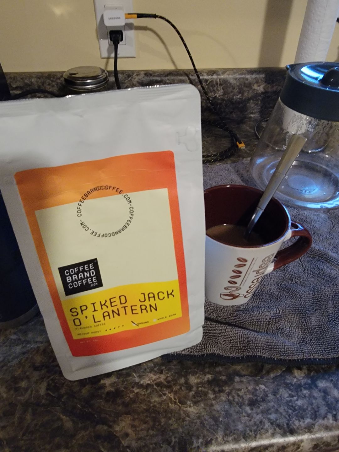 Customer photo review of Spiked Jack O'Lantern