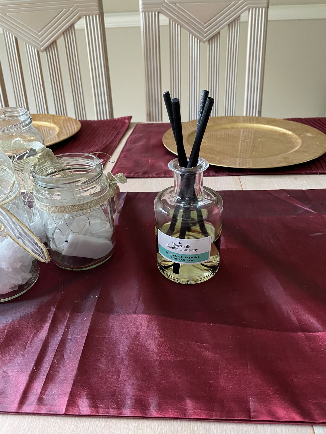 Customer photo review of Bergamot, Jasmine and Vanilla Reed Diffuser