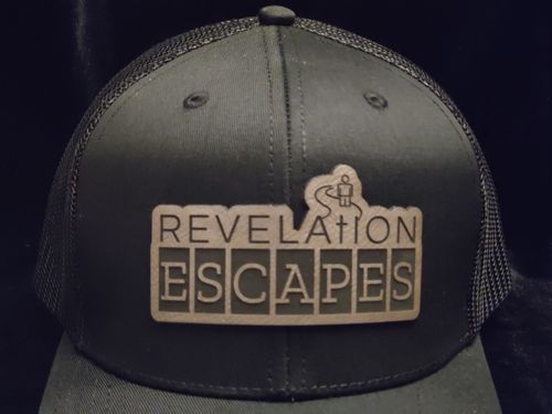 Customer photo review of [12 Pack] 112 Style Leather Patch Trucker Hats - Custom Shape Patch