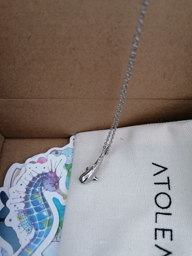 Customer photo review of Whale Shark Necklace