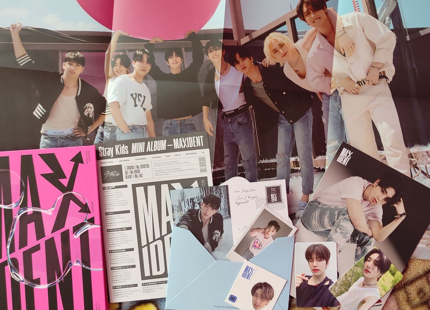 Customer photo review of (PRE-ORDEN) STRAY KIDS - MAXIDENT - VERSION T-CRUSH