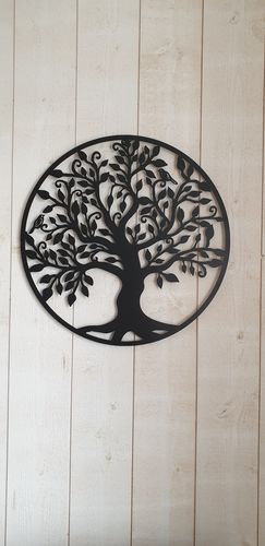 Customer photo review of Arbre de vie et oiseaux - Cercle