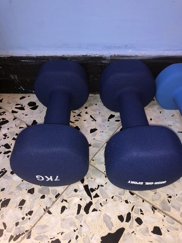 Customer photo review of משקולת יד מצופה ניאופרן - 7 ק"ג (יח')