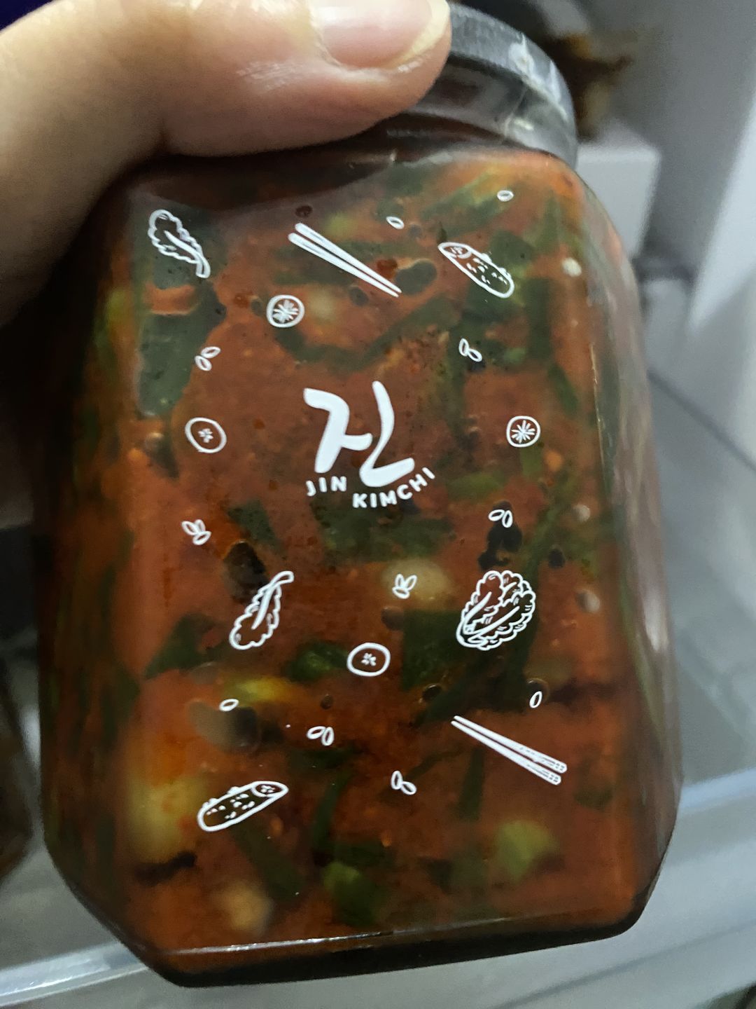 Customer photo review of JIN "Spring Onion" Kimchi