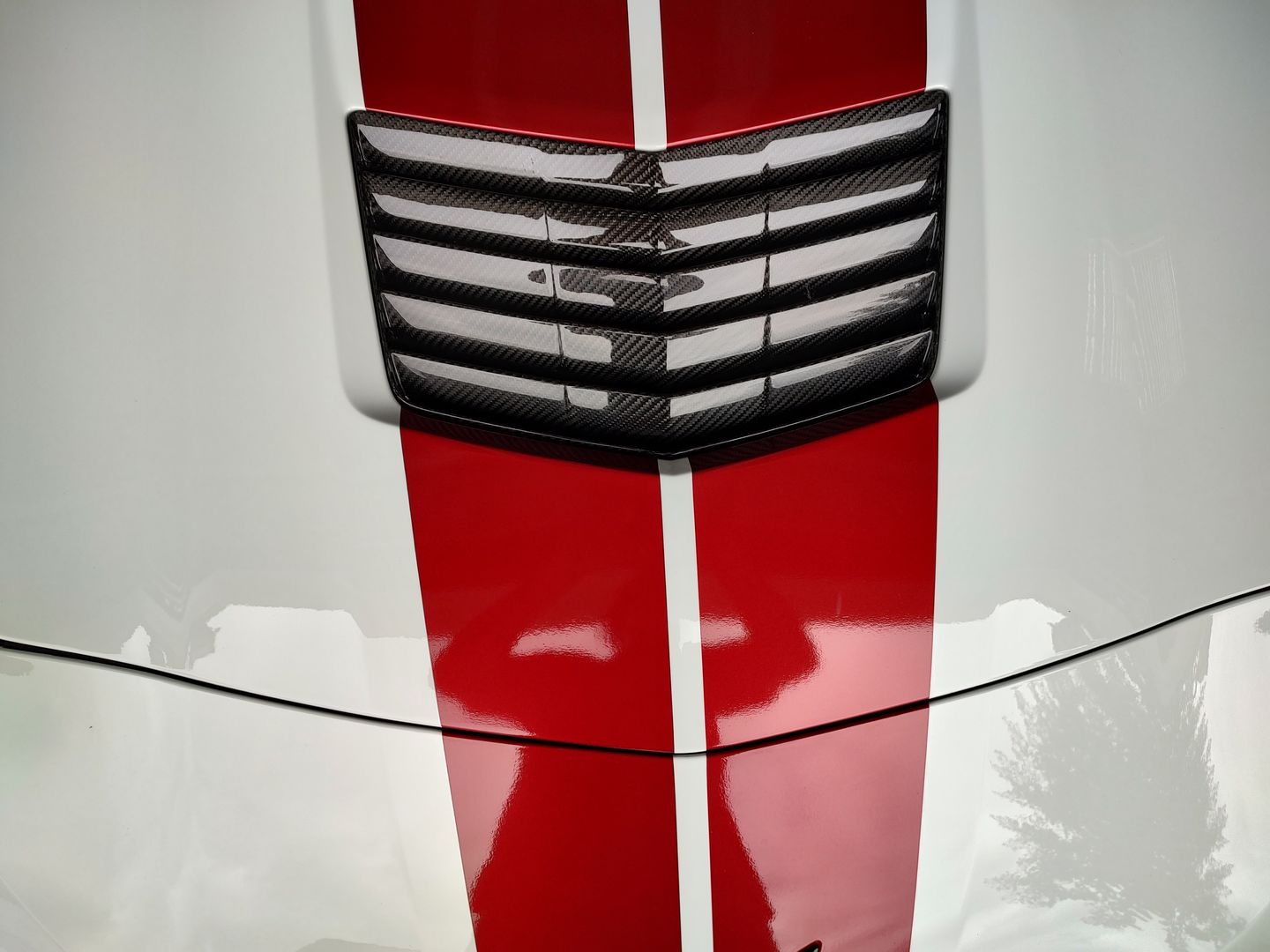 Customer photo review of Corvette C7 Stingray / Z51 / Grand Sport Carbon Fiber Hood Vent