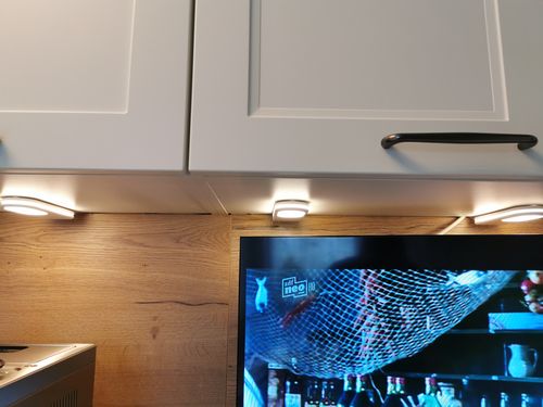 Customer photo review of Smarte LED-Unterbauleuchte Armaro, 3er-Set